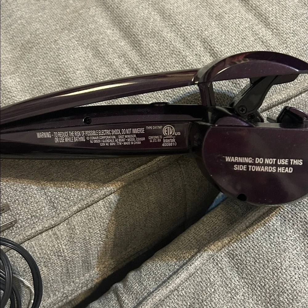 Conair Infiniti Pro Curl Secret Curling Iron - Purple